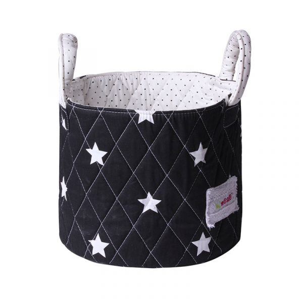 MN21166 Minene Καλαθάκι B/W Αστέρια