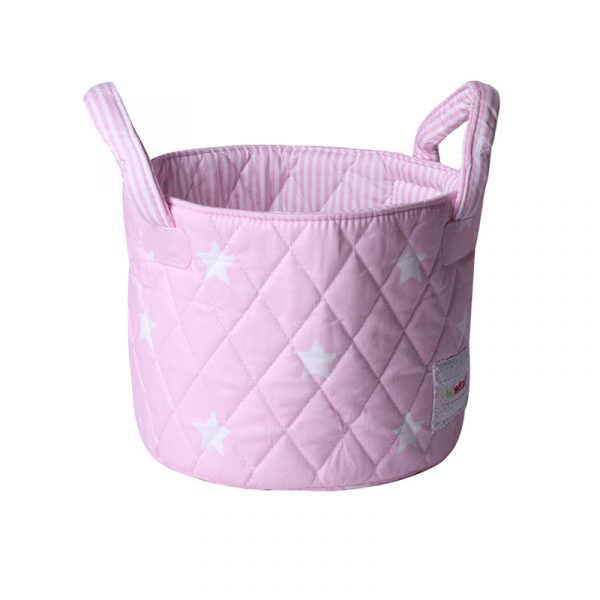 Minene Καλαθάκι Ροζ Αστέρια