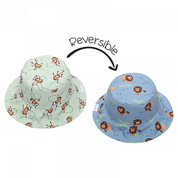 Καπέλο Διπλής Όψης UPF 50+ - Lion/Monkey (m)