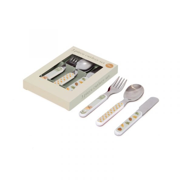 Petit Monkey - Σετ μαχαιροπήρουνα Blue