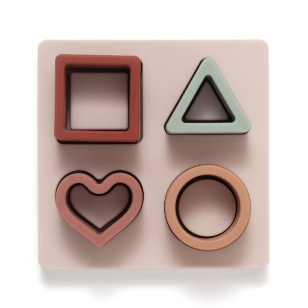 Petit Monkey - Παζλ σφηνώματα Σιλικόνης Heart 0 yrs+