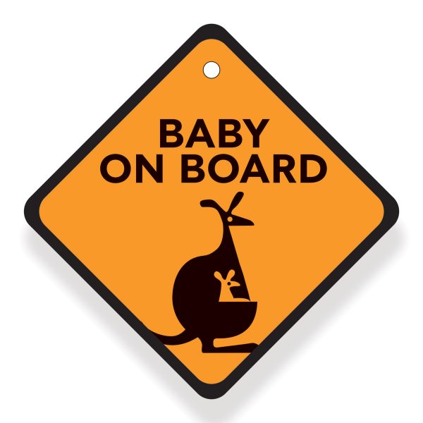 Cartoon Baby on Board Babywise