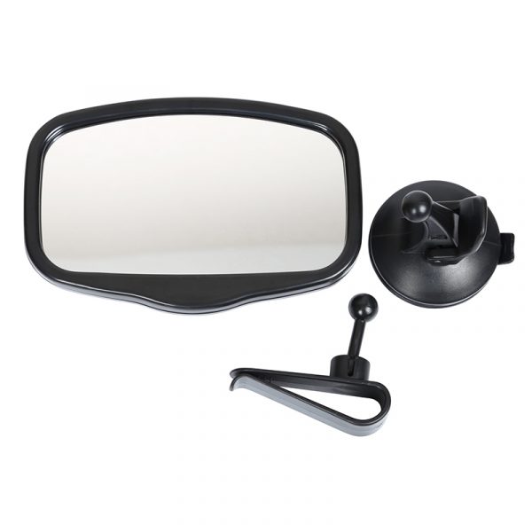 Middle 2 in 1 baby Mirror - Black