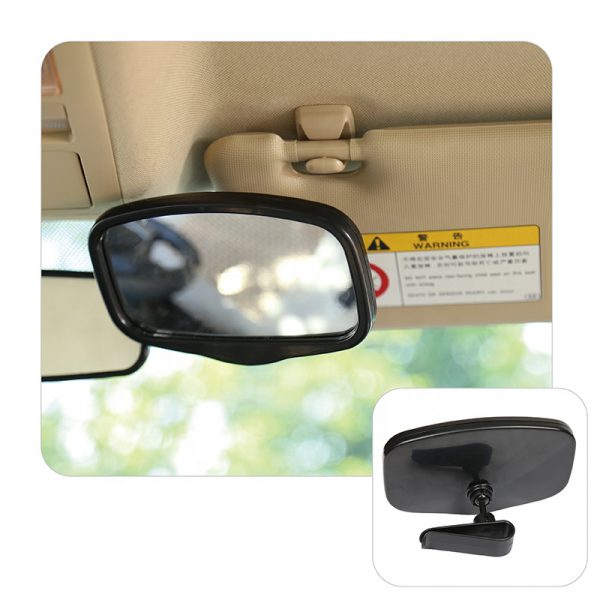 Middle 2 in 1 baby Mirror - Black