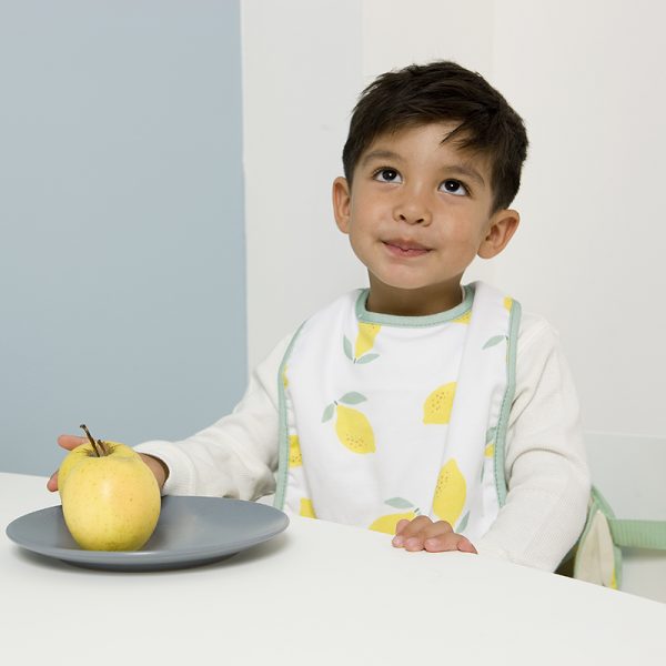 Baby To Love Σετ 2 σαλιάρες/ποδιές – Happy Lemon