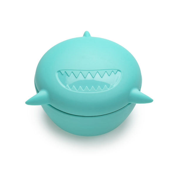 Melii - Μπολ Σιλικόνης με καπάκι Shark