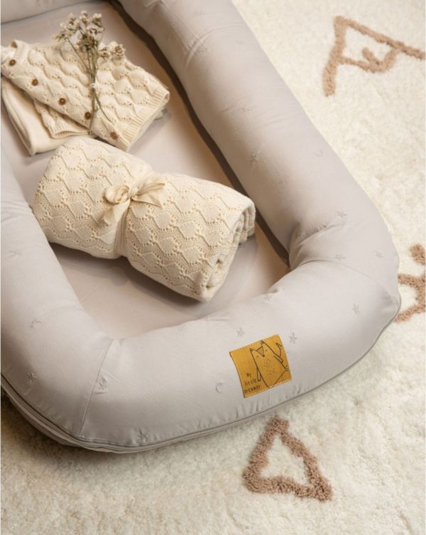 Minene - Βρεφική φωλιά Light Gray