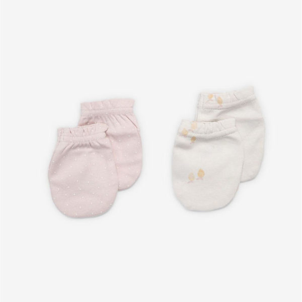 Minene Γαντάκια Νεογέννητου Pink/Lemon