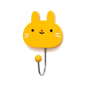 Petit Monkey – Ξύλινος Γάντζος Yellow Bunny