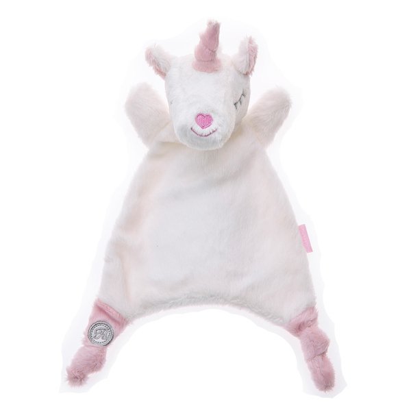 Beppe - Βελούδινο νάνι Unicorn Λευκό "Luigi"