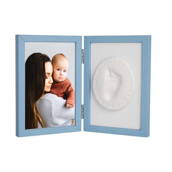Κορνίζα για αποτύπωμα πηλού και φωτογραφία - Blue (10x15εκ.) Κορνίζα για αποτύπωμα πηλού και φωτογραφία - Blue (10x15εκ.)