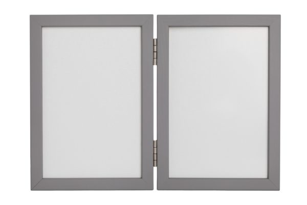 Κορνίζα για αποτύπωμα πηλού και φωτογραφία - Gray (10x15εκ.)