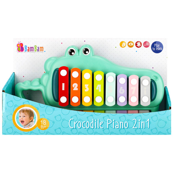 492794 Πιάνο Κροκοδειλάκι 2 σε 1