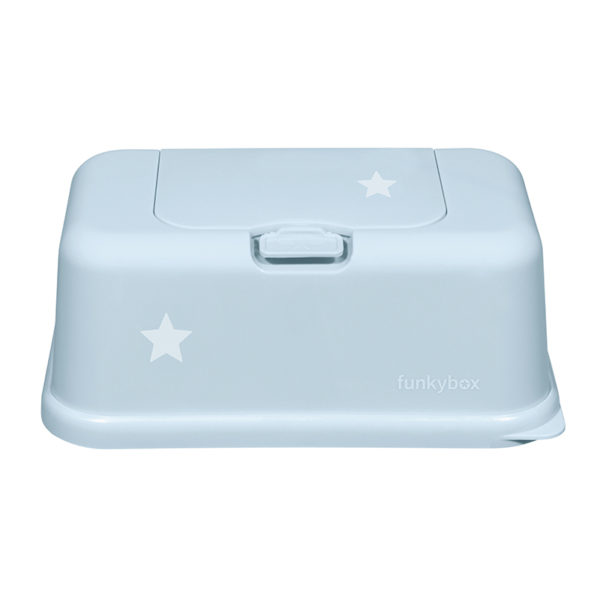 FB42 blue - star Funkybox Baby blue - Little star