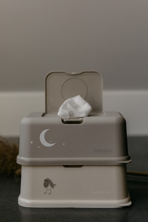 Funkybox Soft grey - Moon