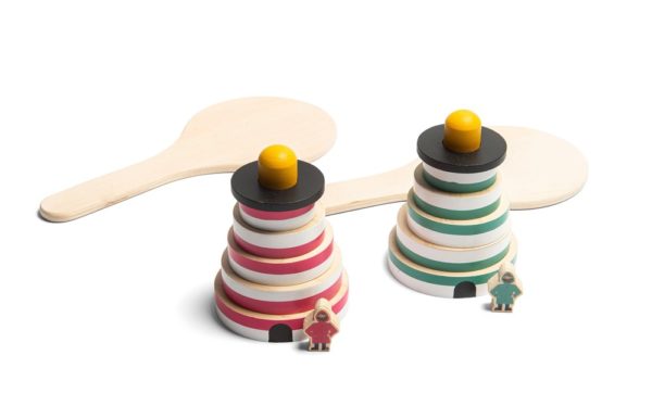 Bs Toys- Ξύλινο Παιχνίδι Ισορροπίας Φάροι