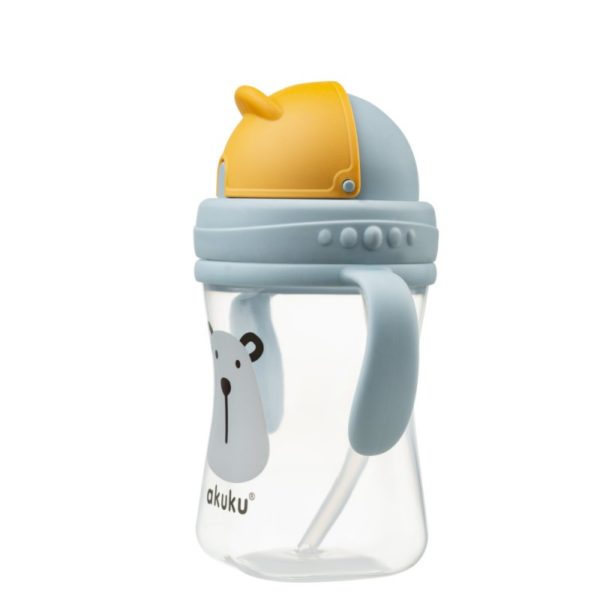 Ποτηράκι με καλαμάκι 300 ml Bear