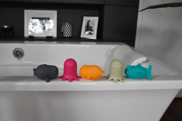 Bbluv Buddies - Σετ 6 Παιχνίδια Μπάνιου Σιλικόνης