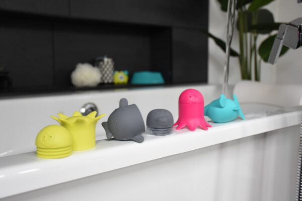 Bbluv Buddies - Σετ 6 Παιχνίδια Μπάνιου Σιλικόνης