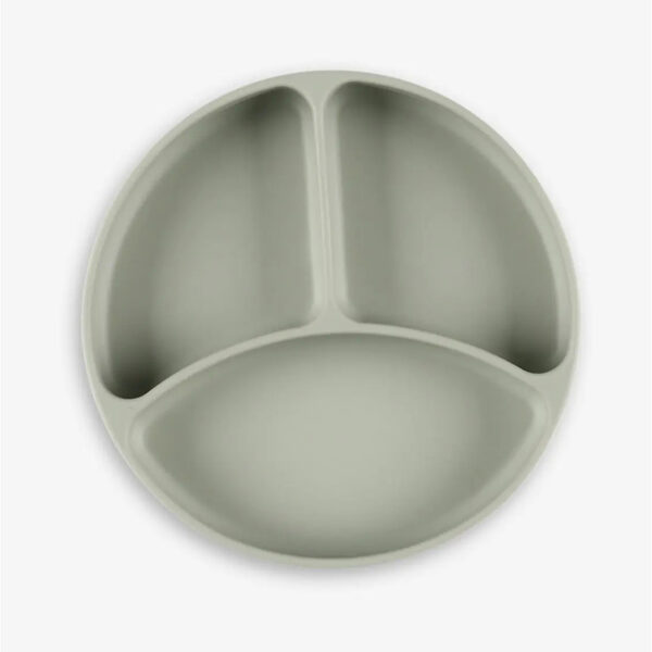 Minene - Πιάτο Σιλικόνης με βεντούζα Green