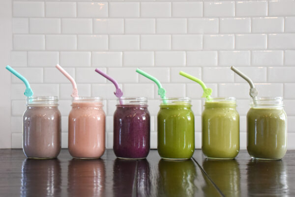 Melii - 6 καλαμάκια σιλικόνης πολλαπλών χρήσεων