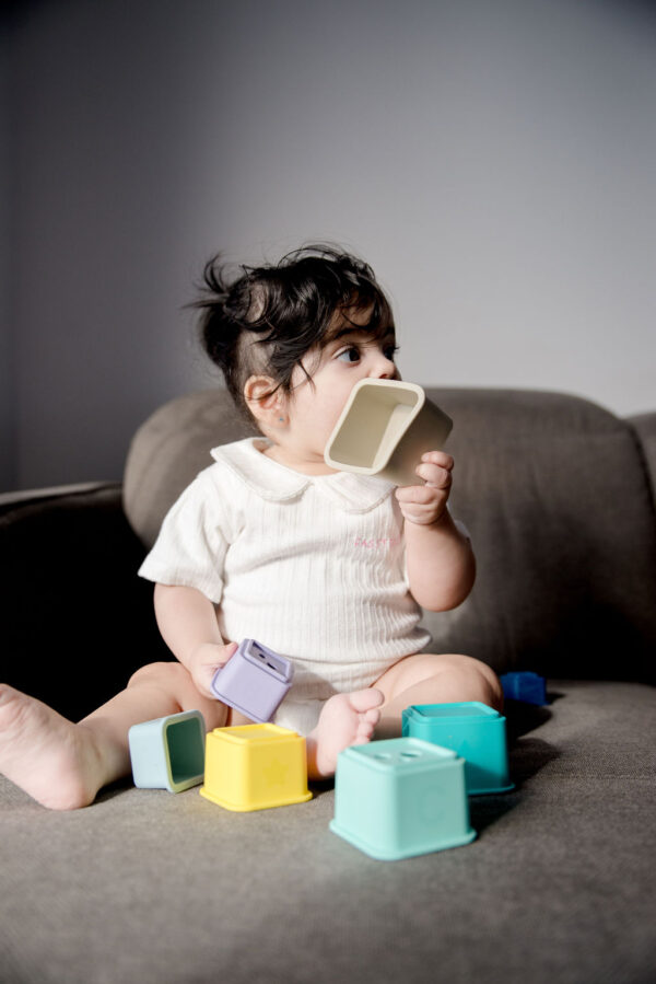 Bbluv Stack - Στοιβαζόμενοι Κύβοι Σιλικόνης