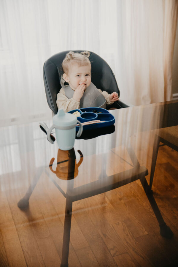 Bbluv Set - Σετ Φαγητού Σιλικόνης - Navy