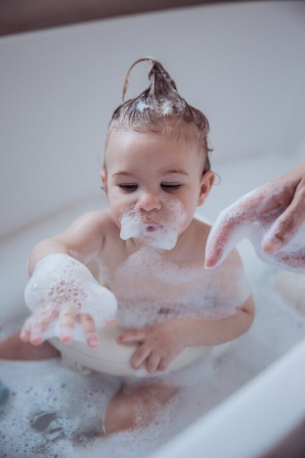 Μinene - Βρεφικό Κάθισμα Μπάνιου Cream