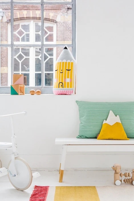 Petit Monkey - Μαξιλάρι Pencil House 47 cm