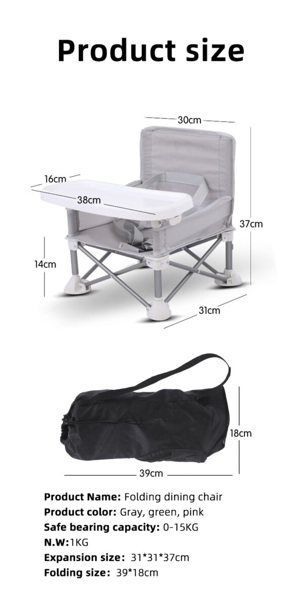 Babywise Pop Seat Booster - Pink