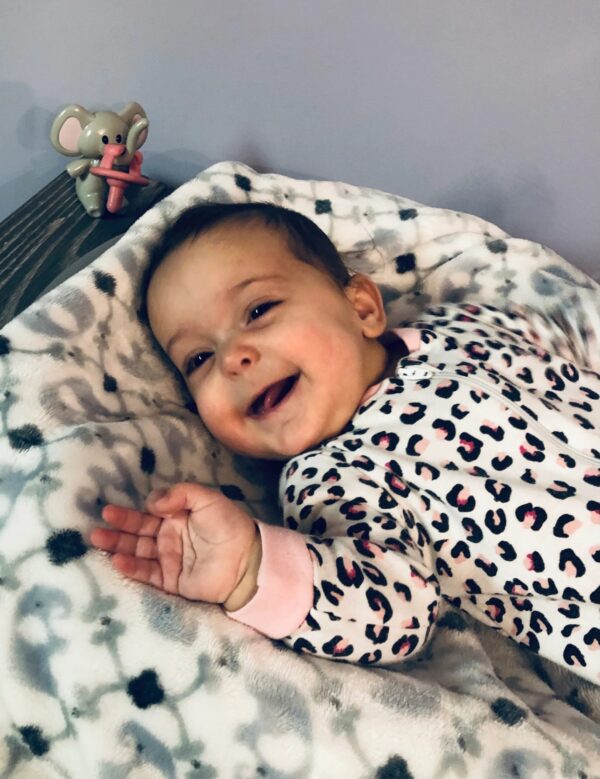 Melii - Stand για πιπίλες Ελεφαντάκι Pink Ears