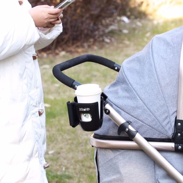 Ποτηροθήκη Καροτσιού με Θήκη Κινητού 2 σε 1