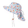 Flapjack Cape Sunhat UPF50 - Multi Dino