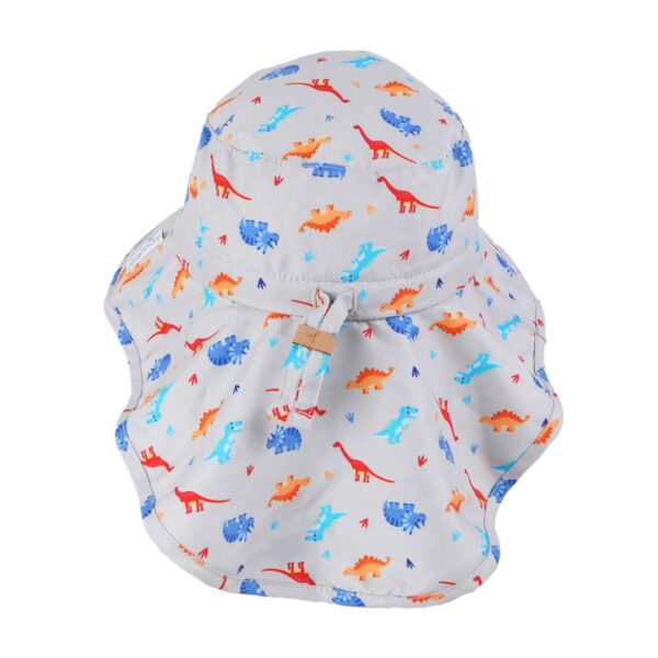 Flapjack Cape Sunhat UPF50 - Multi Dino