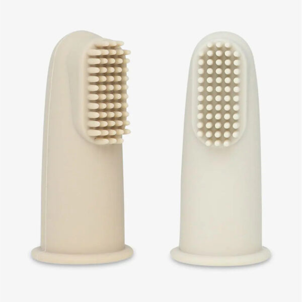 Minene Σετ Οδοντόβουρτσες Δαχτύλου Brown