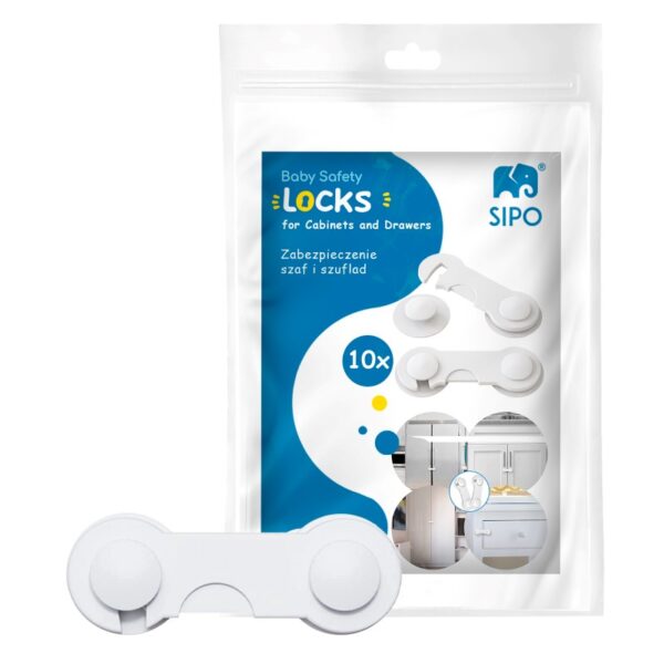 SIPO_SBS-215_LOCKS Ασφάλειες ντουλαπιών 10τμχ