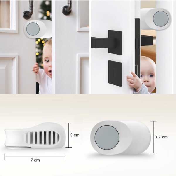 Περιστρεφόμενο προστατευτικό πόρτας 2τμχ