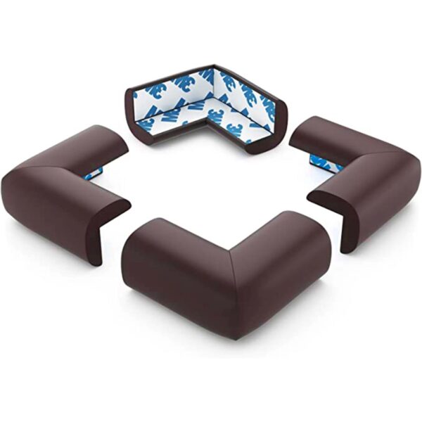 Αφρώδη προστατευτικά για γωνίες Καφέ 4τμχ