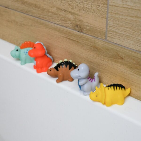 Παιχνίδια Μπάνιου Μπουγελοφατσάκια Δεινόσαυροι (Σετ των 5)