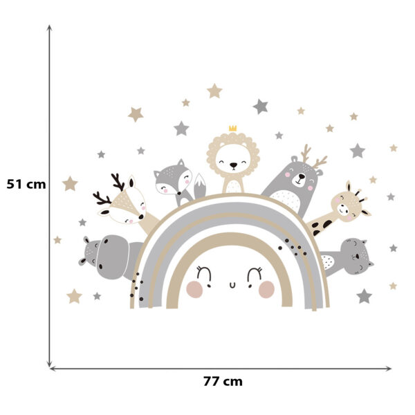 Sipo Wall sticker Cute Animals