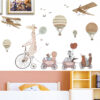 Sipo Wall sticker Giraffe and Friends