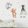 Sipo Wall sticker teddy bear with balloons