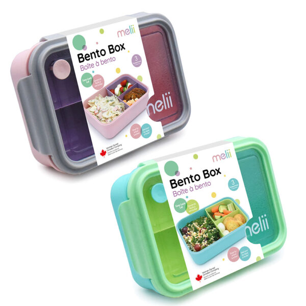 Melii-bento-1250ml-colorts Melii - Bento 3 θέσεων 1250ml