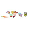 Melii - Glass Baby Food Containers (60 ml set of 6 + 120 ml set of 6)