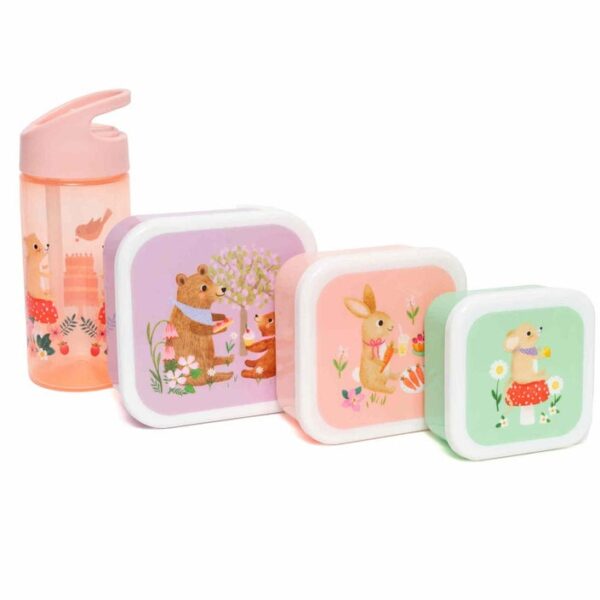 Petit Monkey – Lunch Box Set Animals Picnic