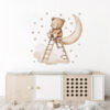 Sipo wall stickers Teddy bear on a ladder