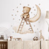Sipo wall stickers Teddy bear on a ladder