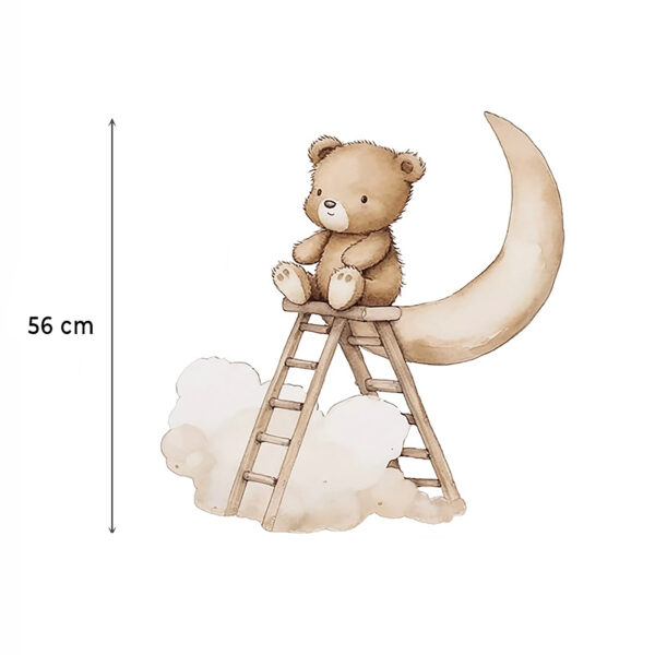 Sipo wall stickers Teddy bear on a ladder
