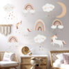 Sipo wall stickers Boho Rainbow Unicorn