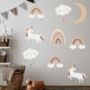 Sipo wall stickers Boho Rainbow Unicorn